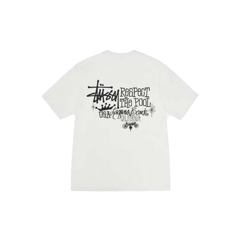 Stussy Respect The Pool Tee Pigment Dyed