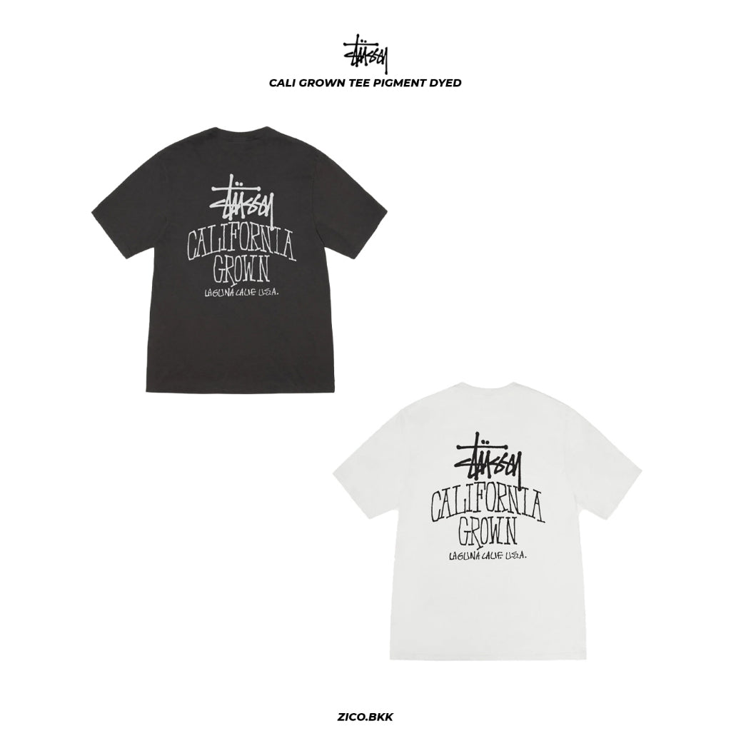 Stussy Cali Grown Tee Pigment Dyed - Stussy T-Shirt | ZICO.BKK