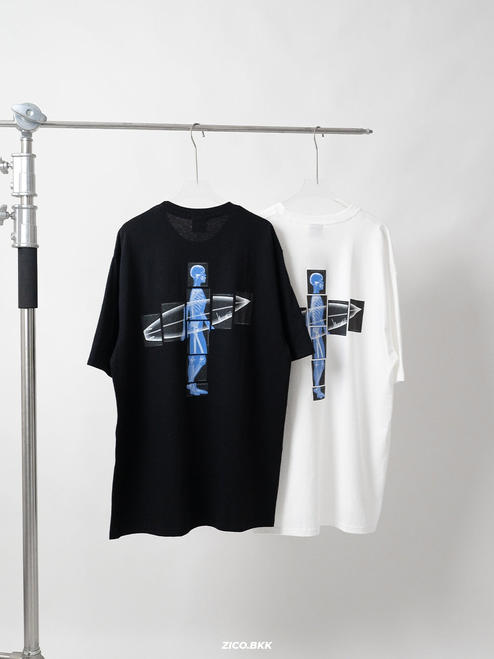 Stussy Body Scan Tee (Black/White) — ภาพสินค้า 3