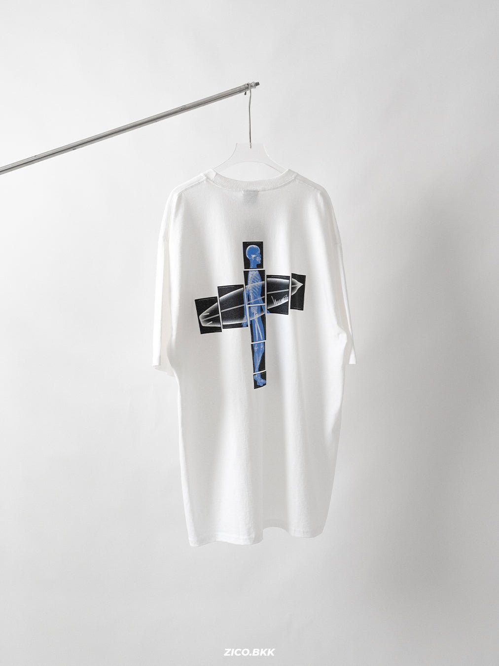 Stussy Body Scan Tee (Black/White) – Shopee image 6