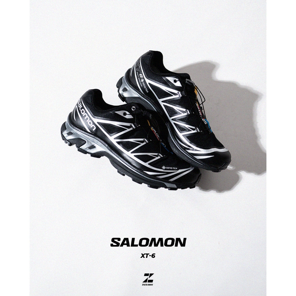 Salomon XT-6 Gore-Tex Black Silver (L47450600)