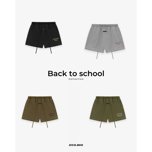 Essentials Fleece Soccer Shorts (FW24) [Back to school Collection]