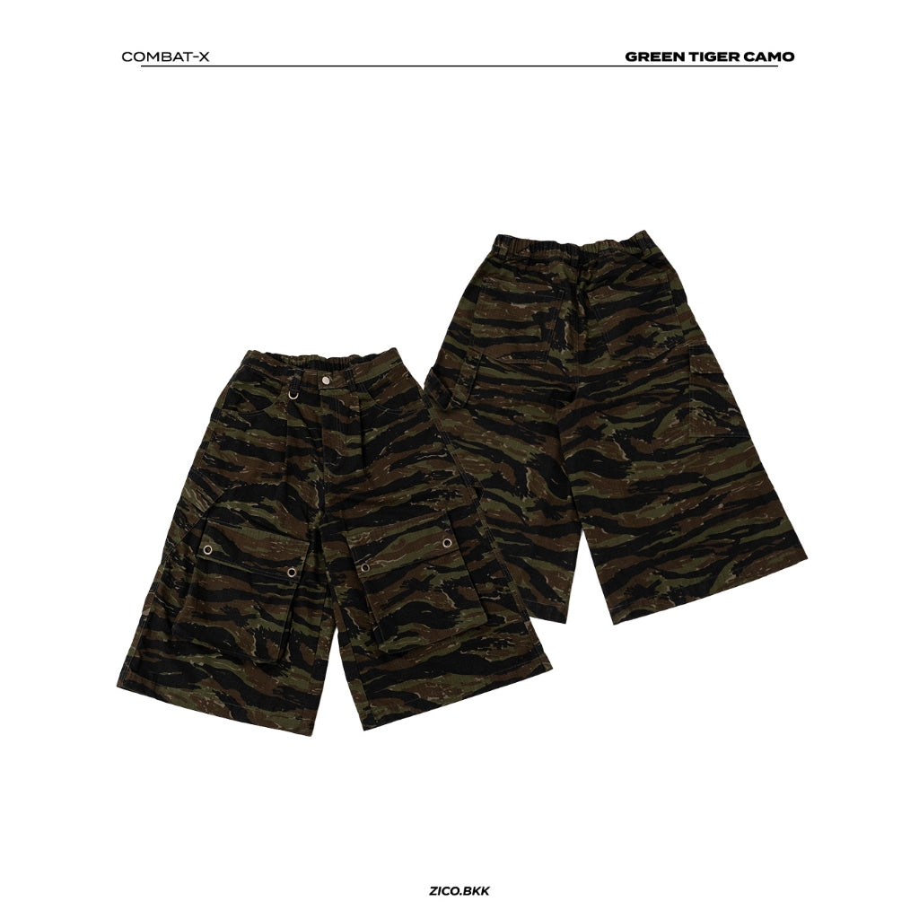 ZICO.BKK Combat-X Camo Jorts - ZICO.BKK Shorts | ZICO.BKK
