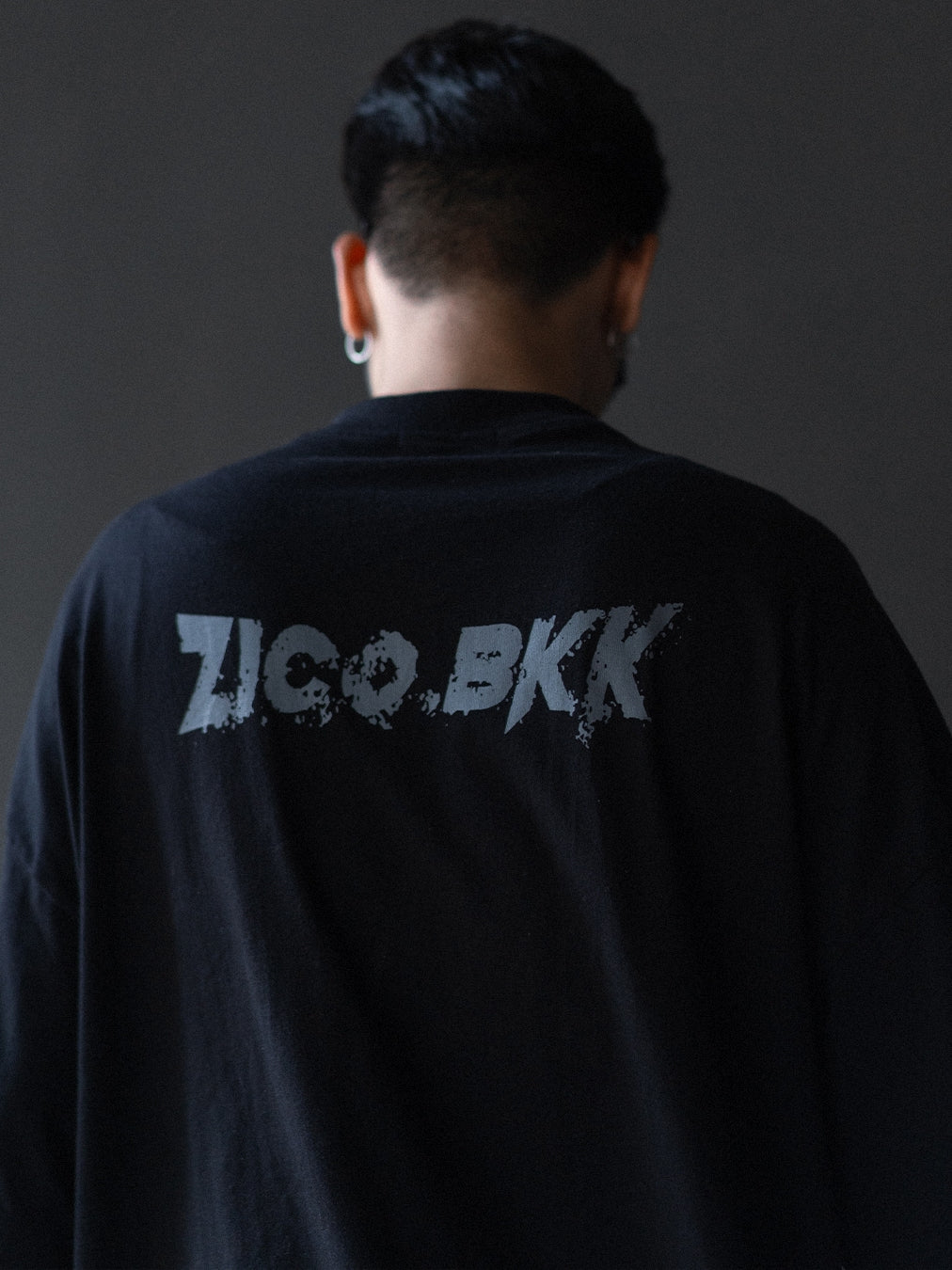 ZICO.BKK Basic Logo Oversize T-Shirts — ภาพสินค้า 3