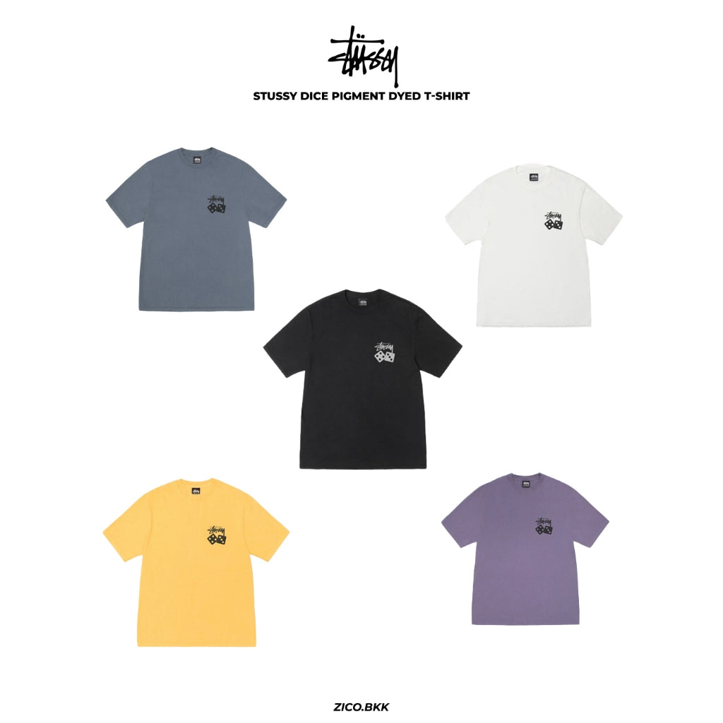 Stussy Dice Tee Pigment Dyed