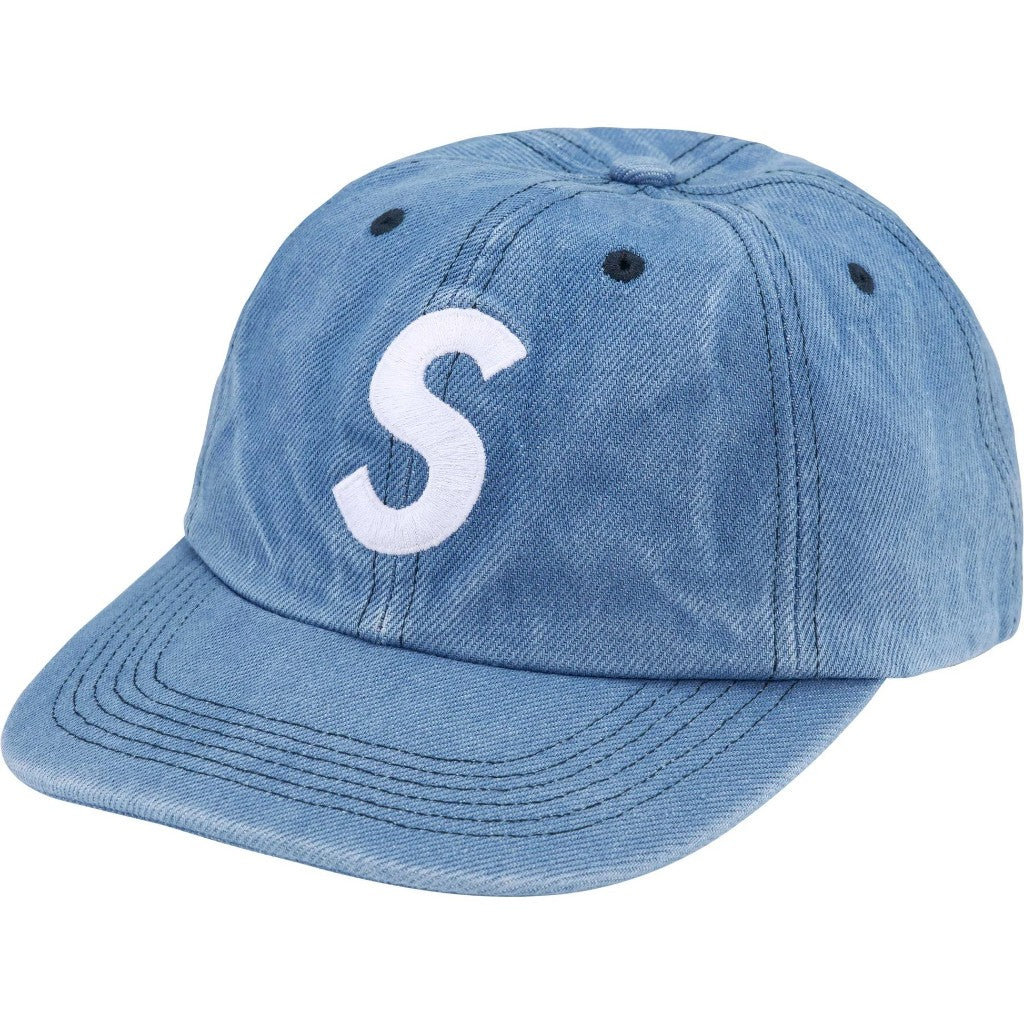 Supreme Pigment Coated S Logo 6-Panel Cap (SS25)