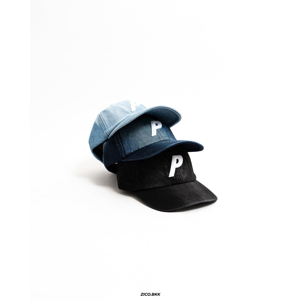 Palace Denim P 6-Panel Cap (SS25) - Palace Cap | ZICO.BKK