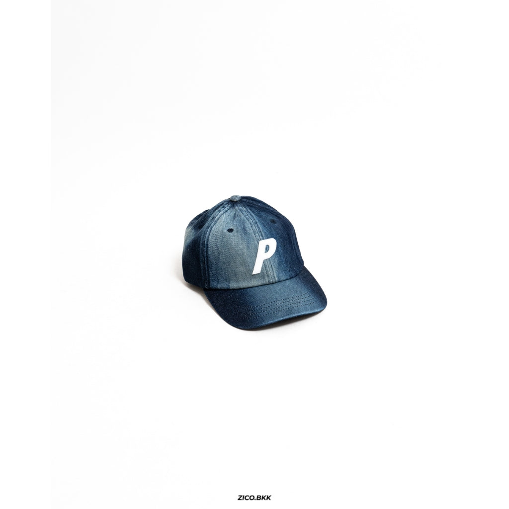 Palace Denim P 6-Panel Cap (SS25) - Palace Cap | ZICO.BKK