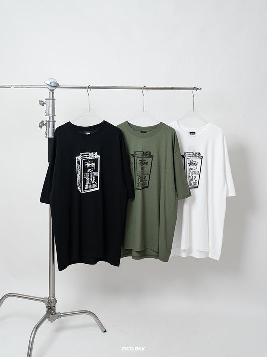 Stussy High Octane Tee (Black/ White/ Olive/ Cayenne) — ภาพสินค้า 2