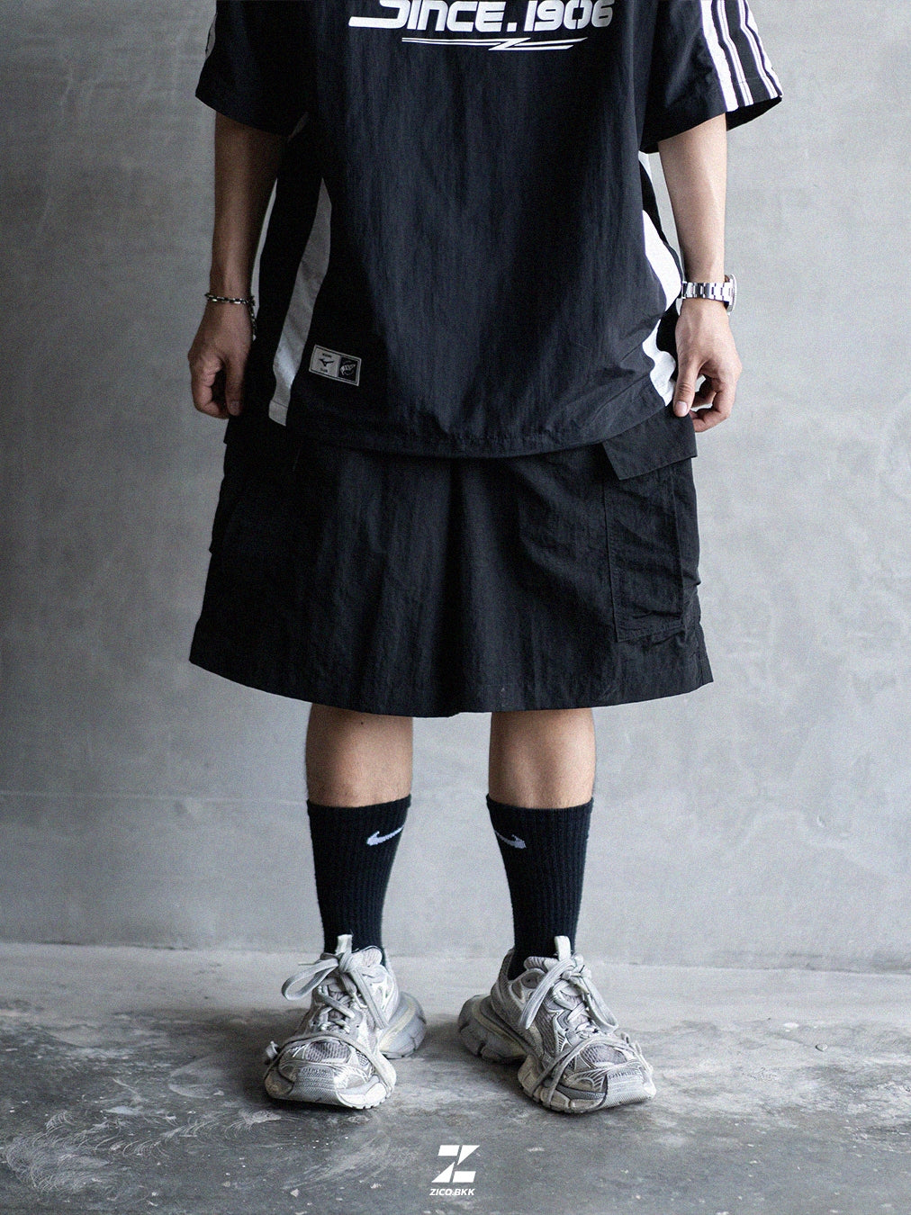 ZICO.BKK Faction Loose Shorts – Shopee image 4
