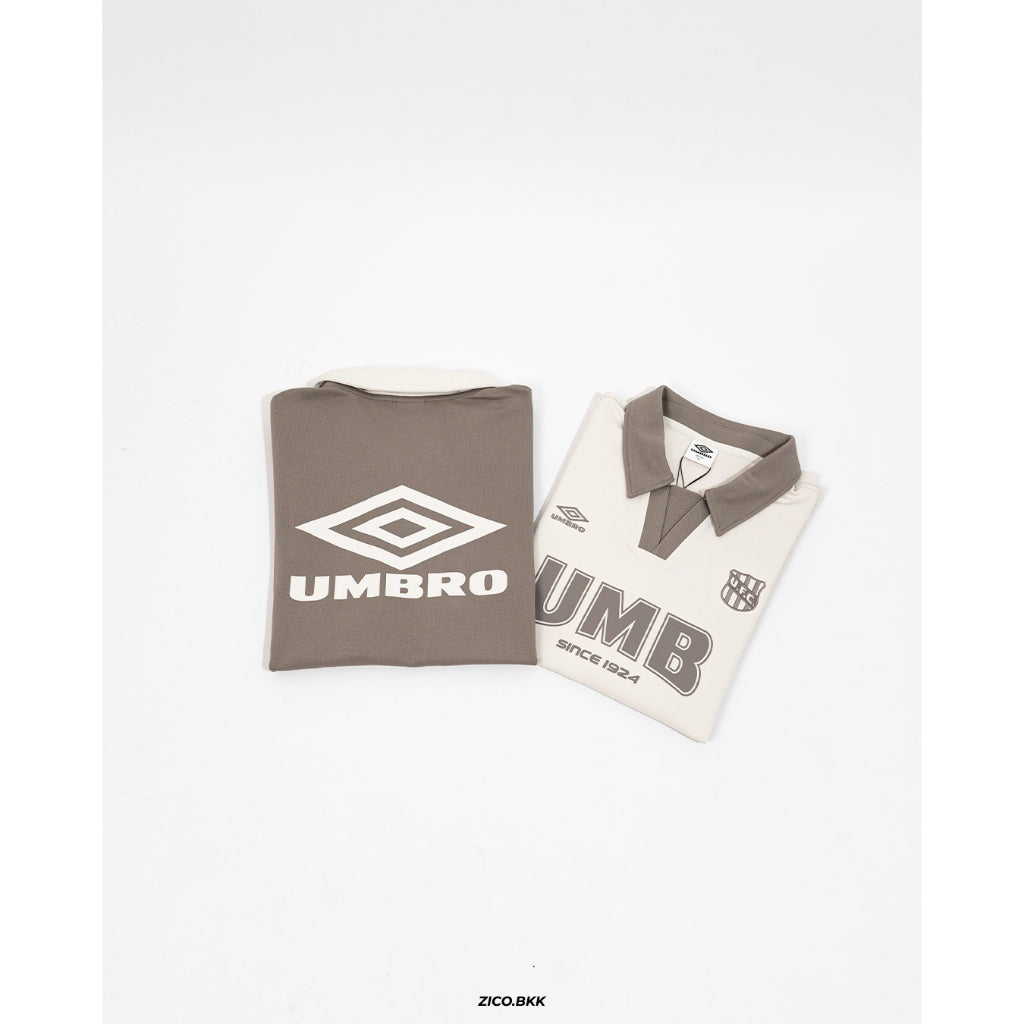 UMBR Retro Polo (Drakrock Grey/ Rain Morning/ Gravel Brown)
