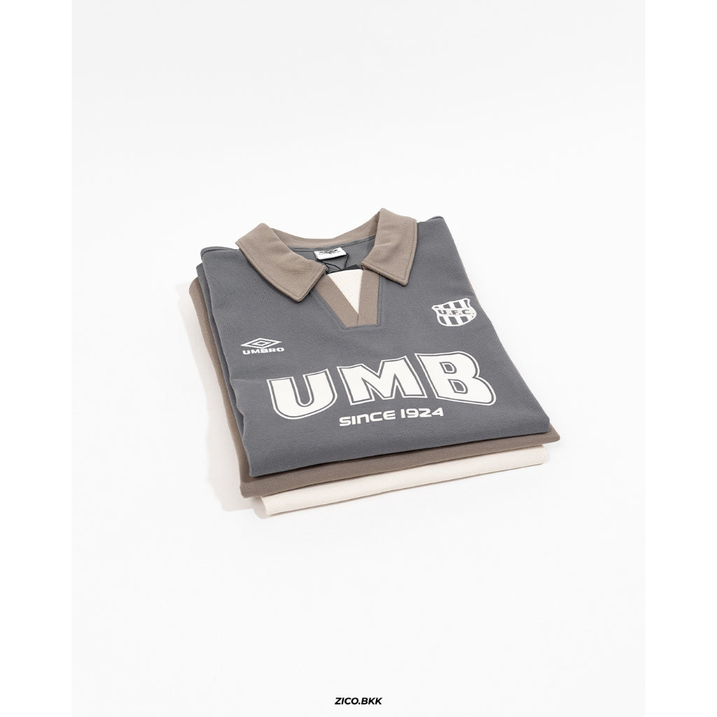 UMBR Retro Polo (Drakrock Grey/ Rain Morning/ Gravel Brown)
