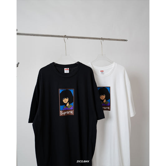 Supreme Emo Tee (FW24) Black/White - Supreme T-Shirt | ZICO.BKK