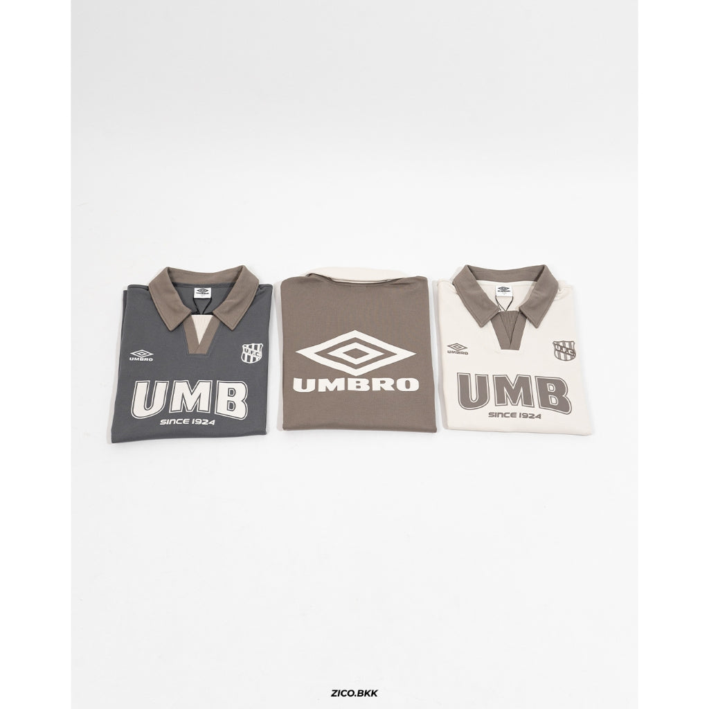 UMBR Retro Polo (Drakrock Grey/ Rain Morning/ Gravel Brown)