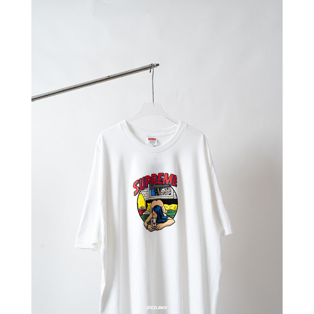 Supreme Bedroom Tee (SS25) (Black/White) - Supreme T-Shirt | ZICO.BKK