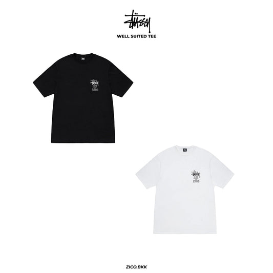Stussy Well Suited Tee (Black/White)