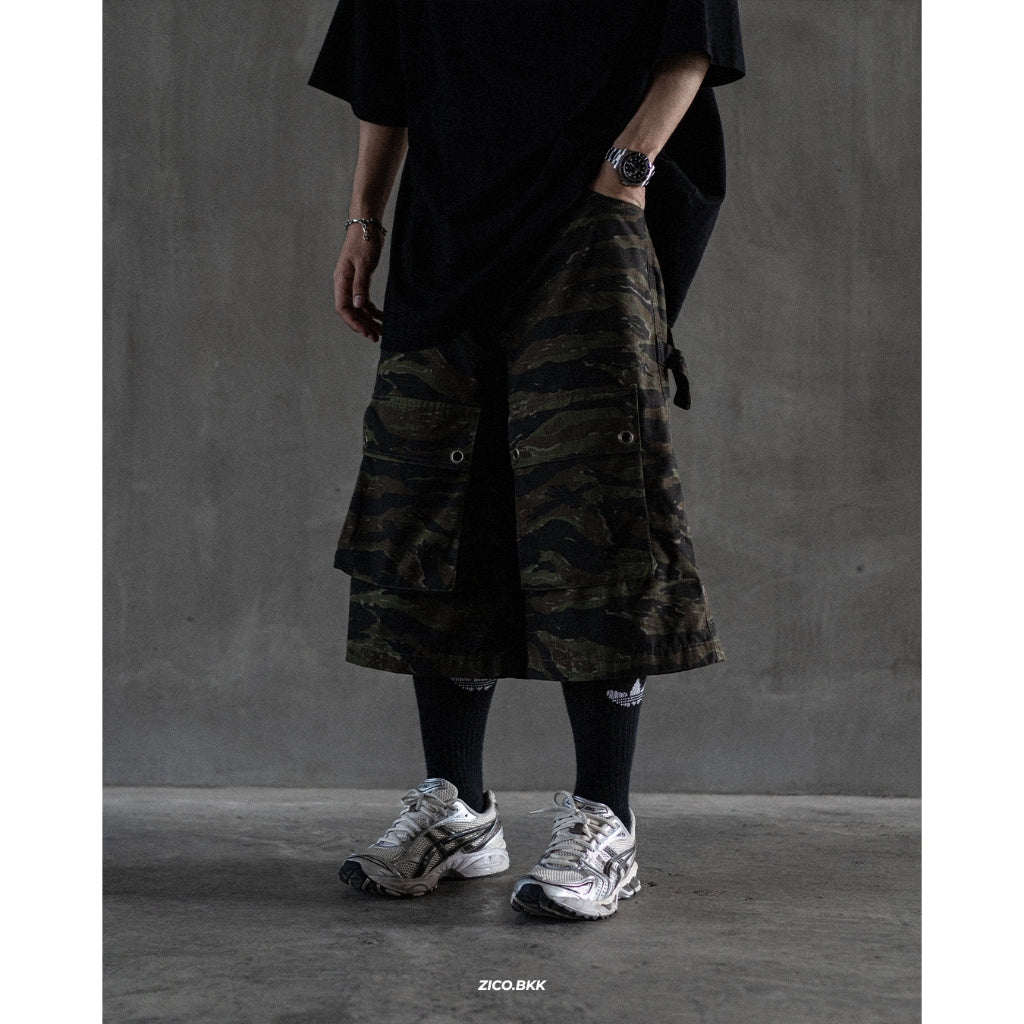 ZICO.BKK Combat-X Camo Jorts - ZICO.BKK Shorts | ZICO.BKK
