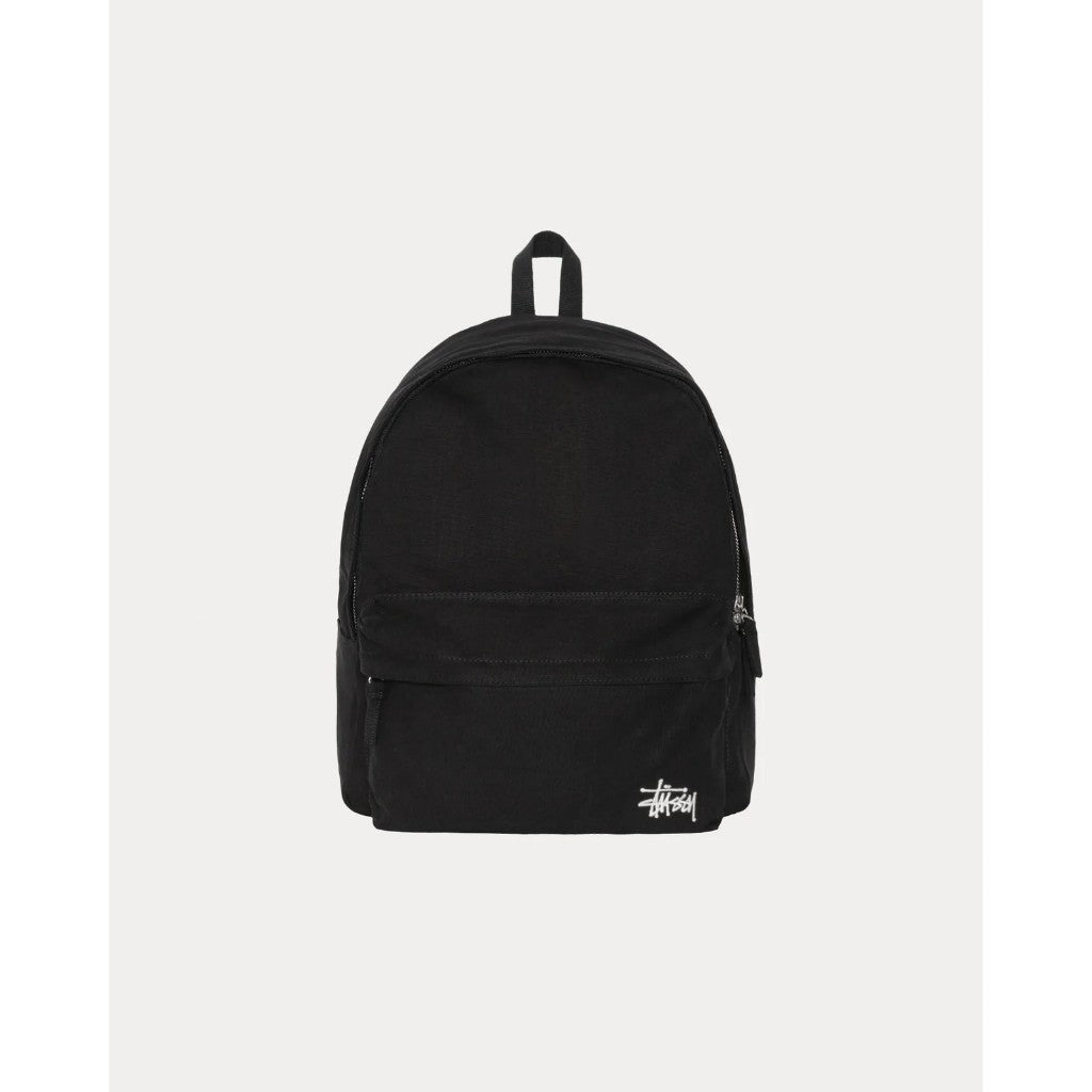 Stussy Canvas Backpack (Washed Black)