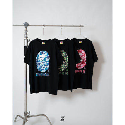 BAPE ABC Camo Big APE Head Tee