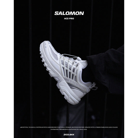 Salomon ACS Pro Vanilla Ice Lunar Rock (L47179900) - Salomon Trail Running Shoes | ZICO.BKK