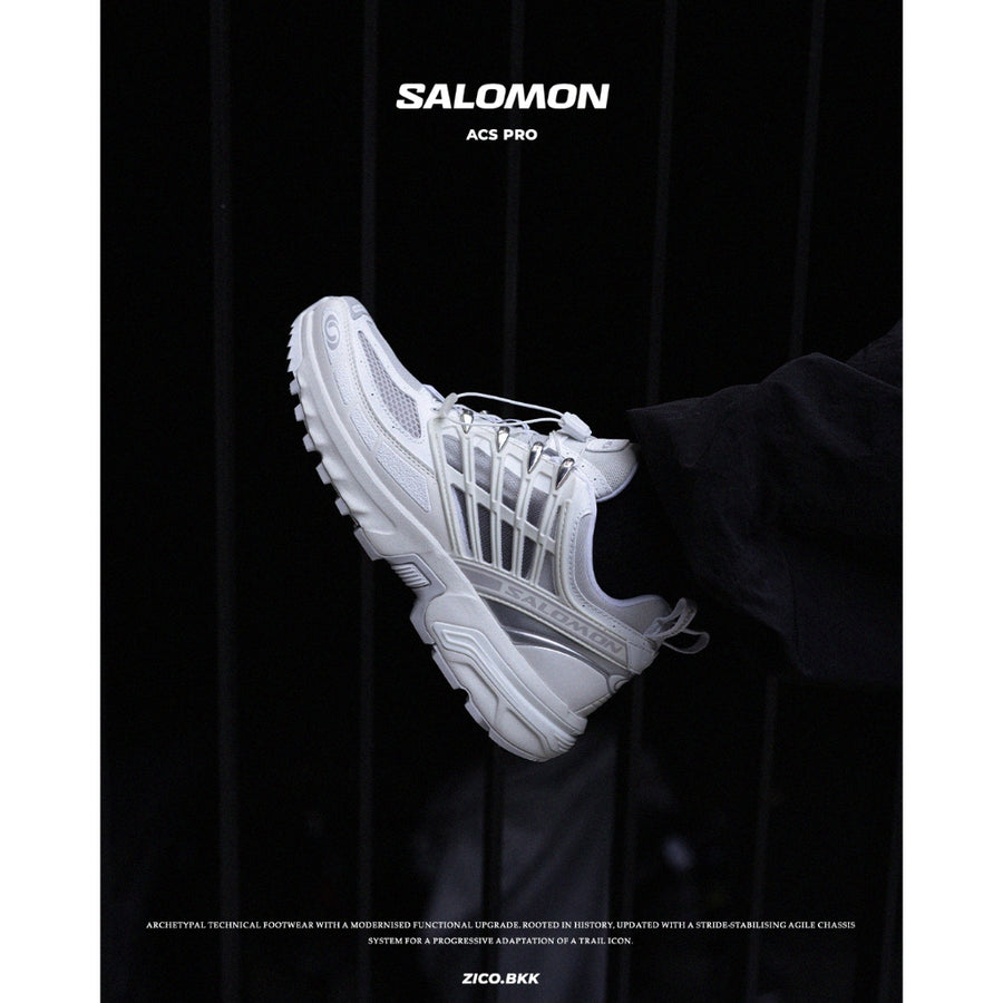 Salomon ACS Pro Vanilla Ice Lunar Rock (L47179900) - Salomon Trail Running Shoes | ZICO.BKK