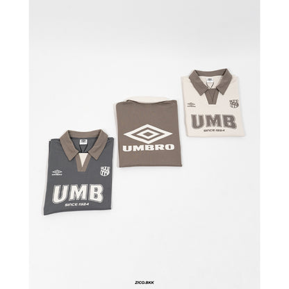UMBR Retro Polo (Drakrock Grey/ Rain Morning/ Gravel Brown)