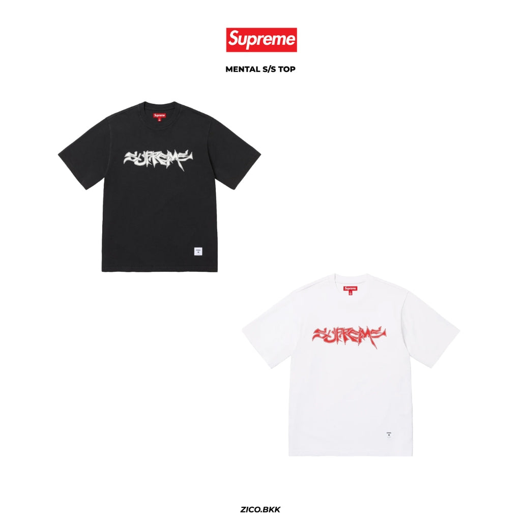 Supreme Mental S/S Top Tee (SS25) - Supreme T-Shirt | ZICO.BKK