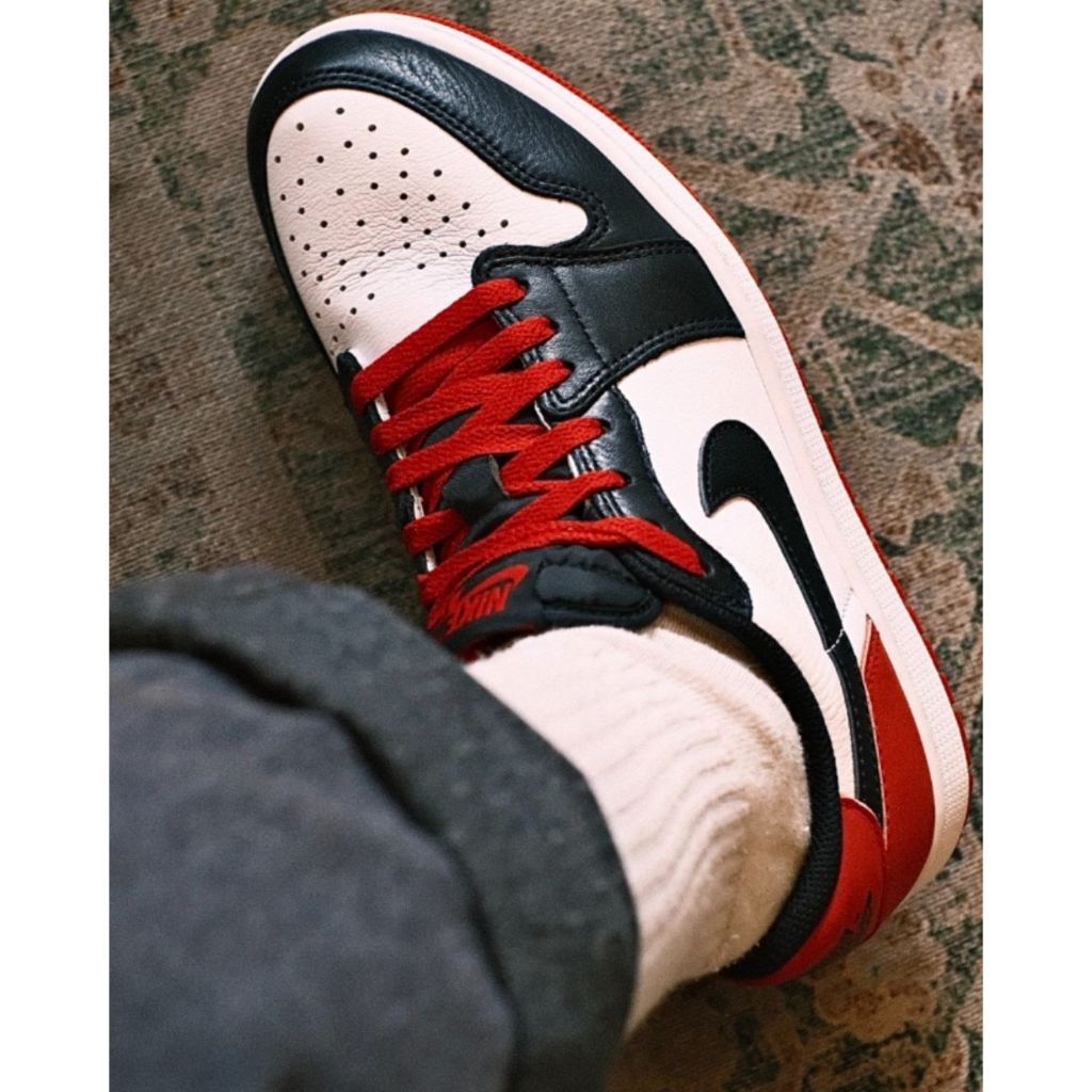 AJ1 Low OG "Black Toe" (CZ0790-106) - Nike Sneakers | ZICO.BKK