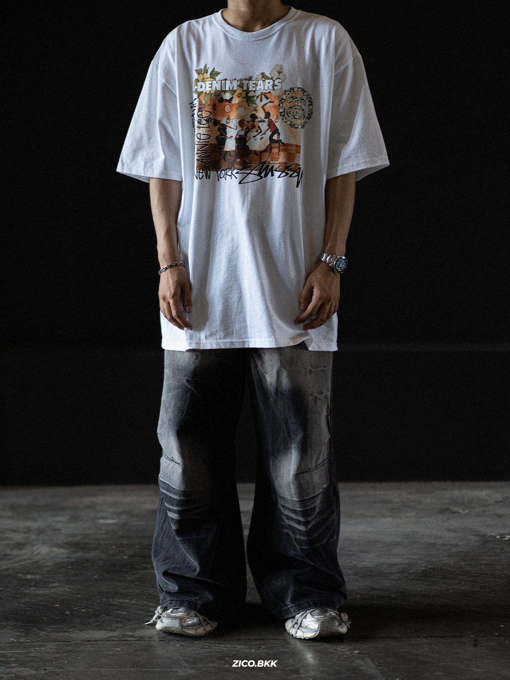 Stussy & Denim Tears Annie Lee Tee — ภาพสินค้า 3