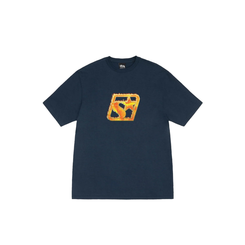 Stussy Blaze Tee (Black/White/Navy/Olive) - Stussy T-Shirt | ZICO.BKK