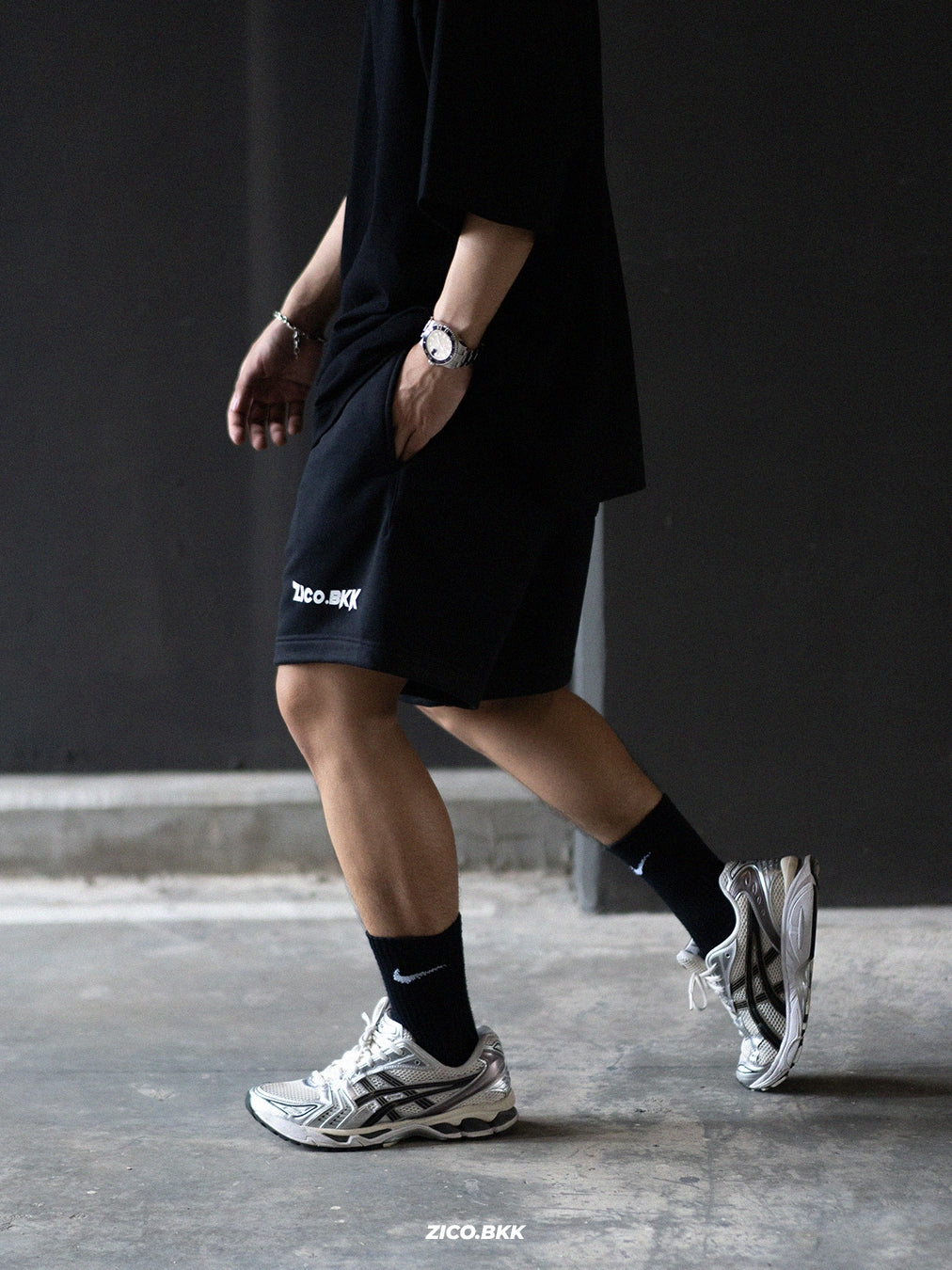 ZICO.BKK Basic Logo French Terry Shorts – Shopee image 4