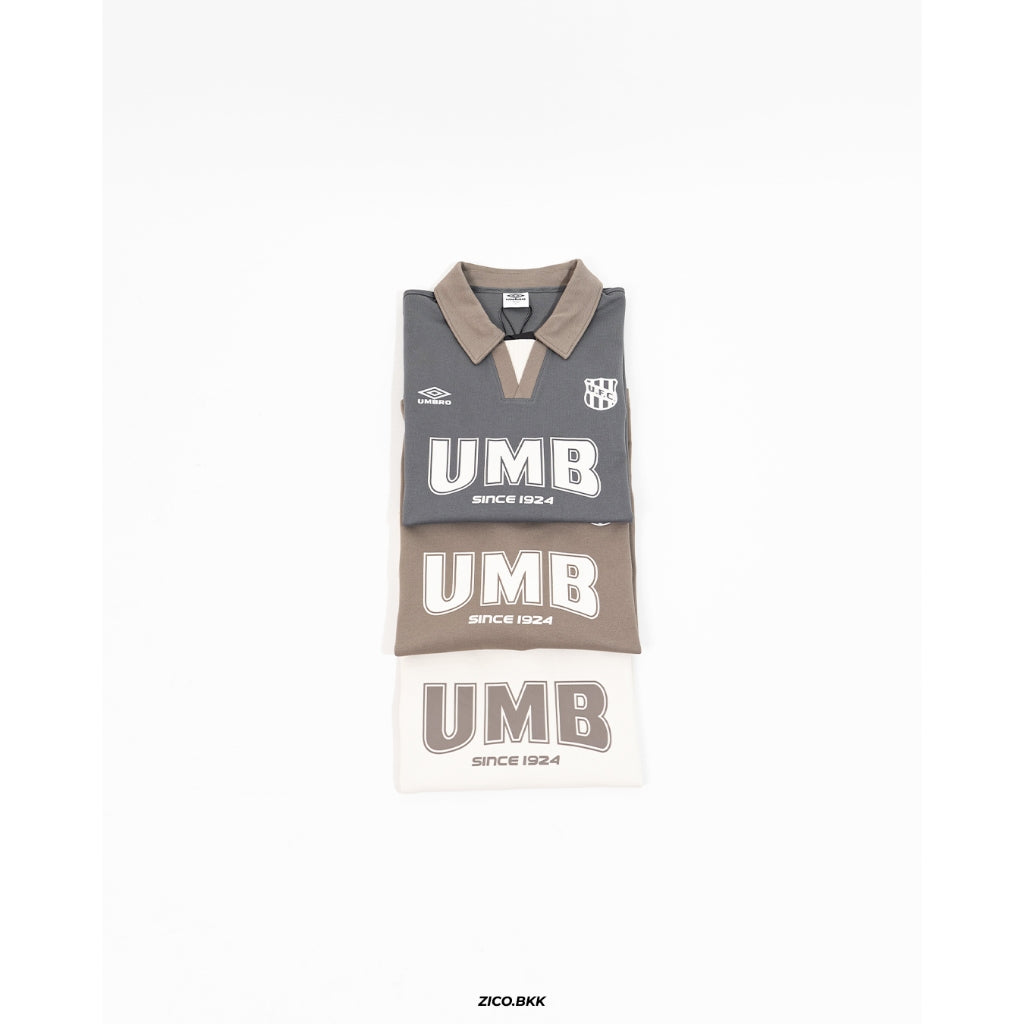 UMBR Retro Polo (Drakrock Grey/ Rain Morning/ Gravel Brown)