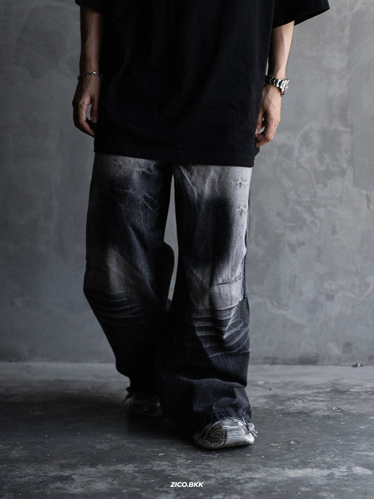 ZICO.BKK Phantom Fade Super Baggy Jeans — ภาพสินค้า 2