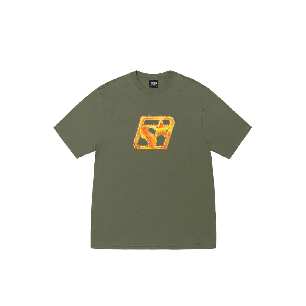 Stussy Blaze Tee (Black/White/Navy/Olive) - Stussy T-Shirt | ZICO.BKK
