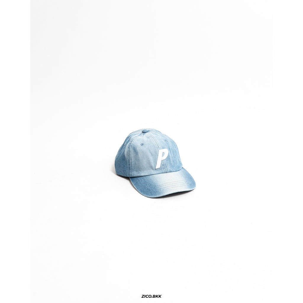 Palace Denim P 6-Panel Cap (SS25) - Palace Cap | ZICO.BKK