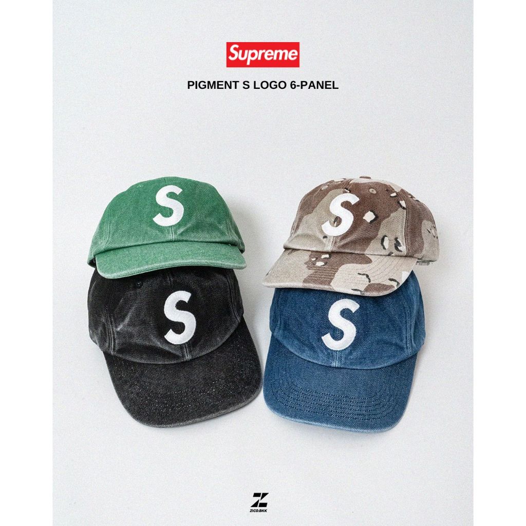 Supr Pigment S Logo 6-Panel Cap (FW24)