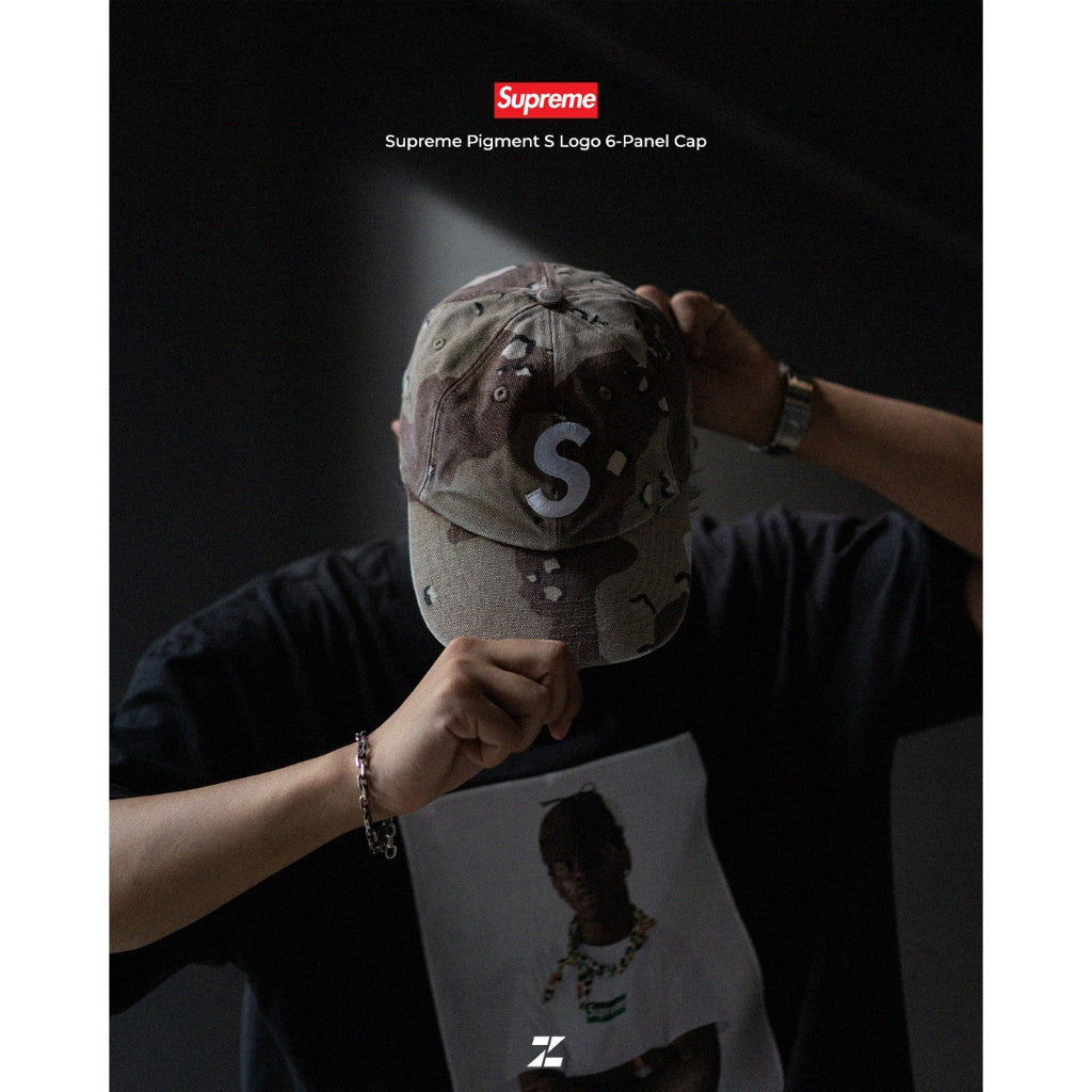 Supr Pigment S Logo 6-Panel Cap (FW24)