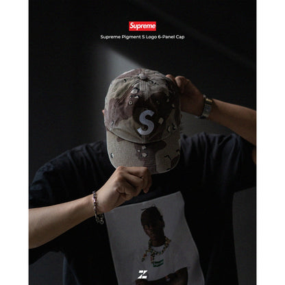 Supr Pigment S Logo 6-Panel Cap (FW24)