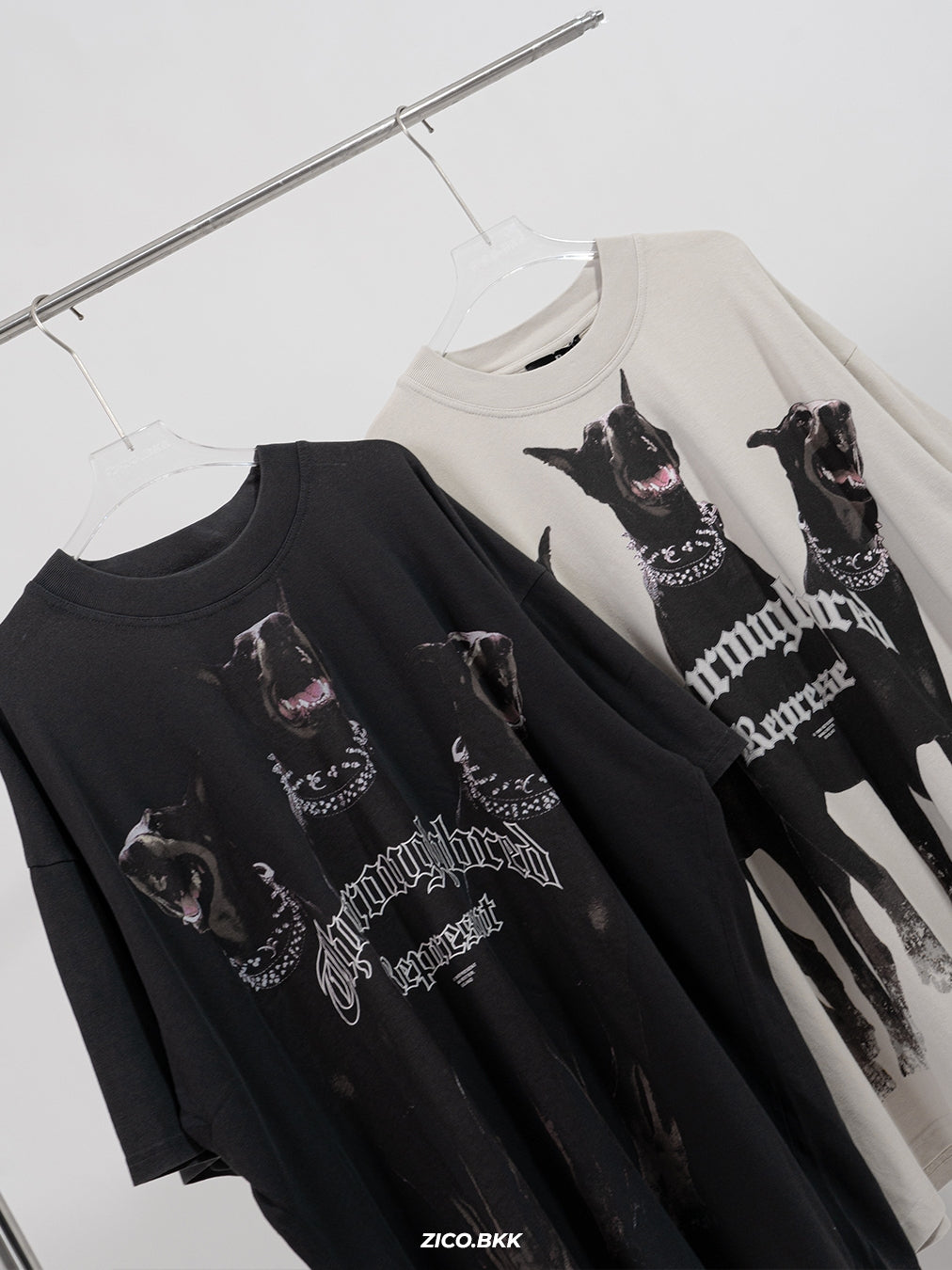 Represent Thoroughbred T-Shirt - Vintage Black — รูปสินค้าจากร้าน Shopee 3