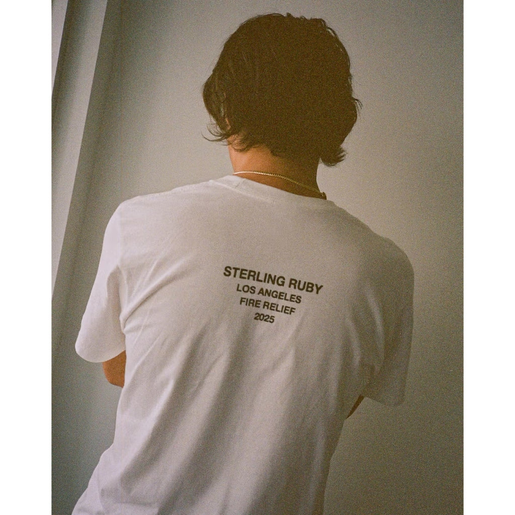 Supreme Los Angeles Fire Relief Box Logo Tee (SS25) – Shopee image 5