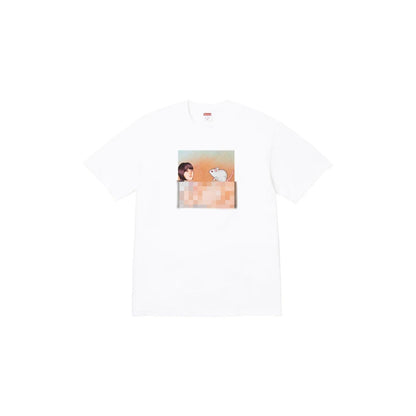 Supreme Mouse Tee (SS25) (Black/White)