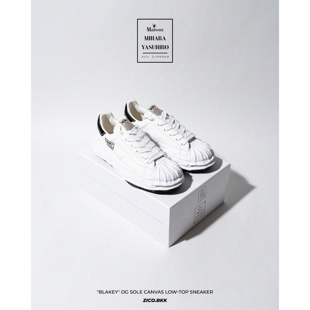 Maison MIHARA YASUHIRO "BLAKEY" OG Sole Canvas Low-top Sneaker [MMY]