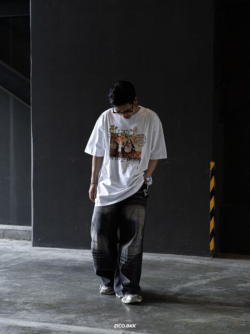 Stussy & Denim Tears Annie Lee Tee – Shopee image 6