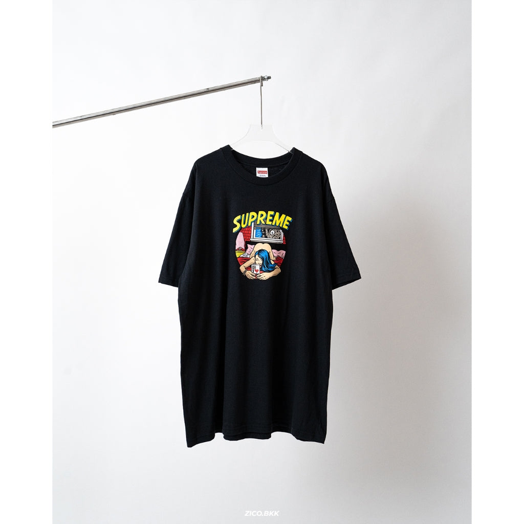 Supreme Bedroom Tee (SS25) (Black/White) - Supreme T-Shirt | ZICO.BKK
