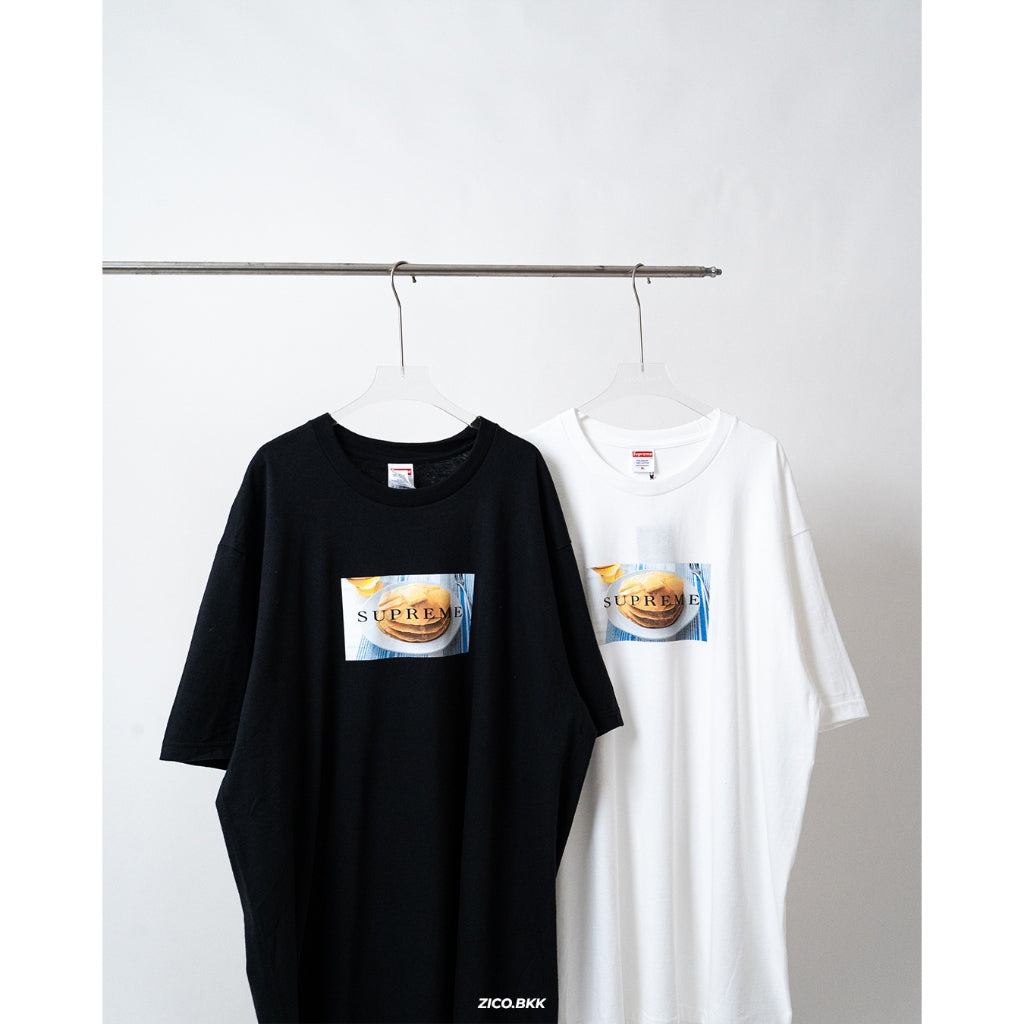 Supreme Pancakes Tee (SS25) (Black/White) | T-Shirt | ZICO.BKK