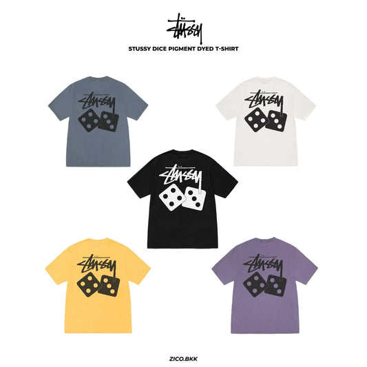 Stussy Dice Tee Pigment Dyed