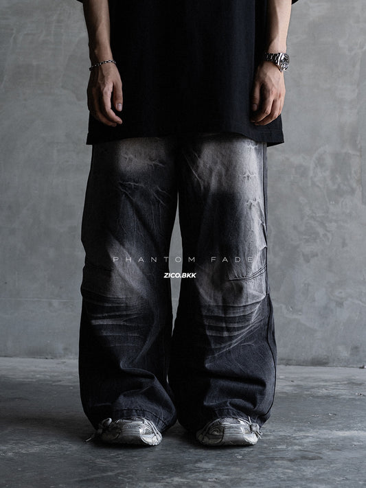 ZICO.BKK Phantom Fade Super Baggy Jeans — ภาพสินค้า 1