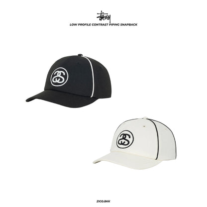 Stussy Low Profile Converse trAsics t Piping Snapback Cap