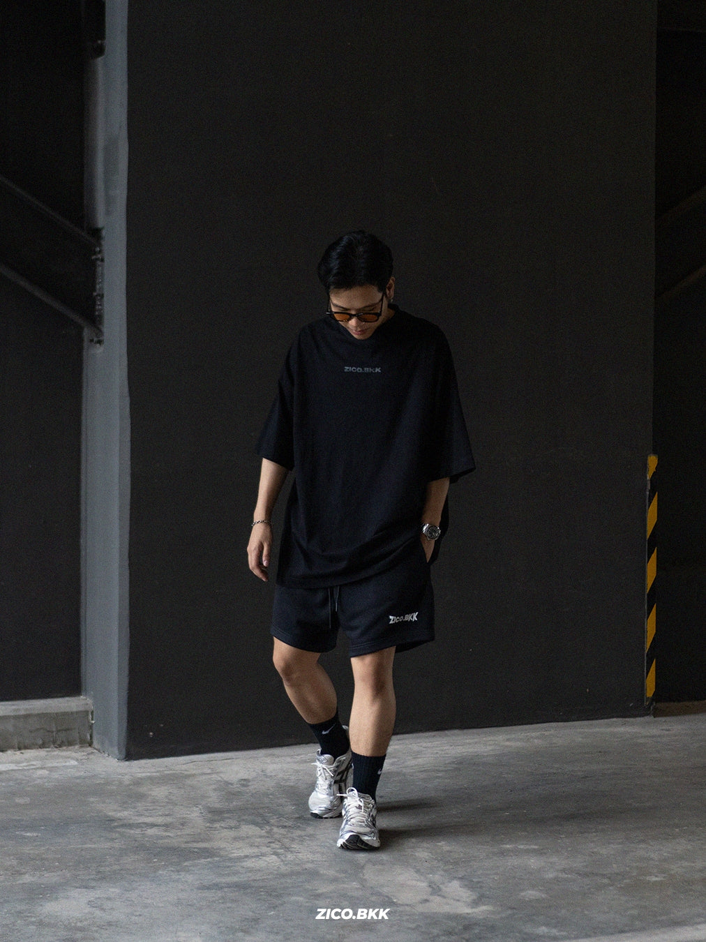 ZICO.BKK Basic Logo French Terry Shorts – Shopee image 6