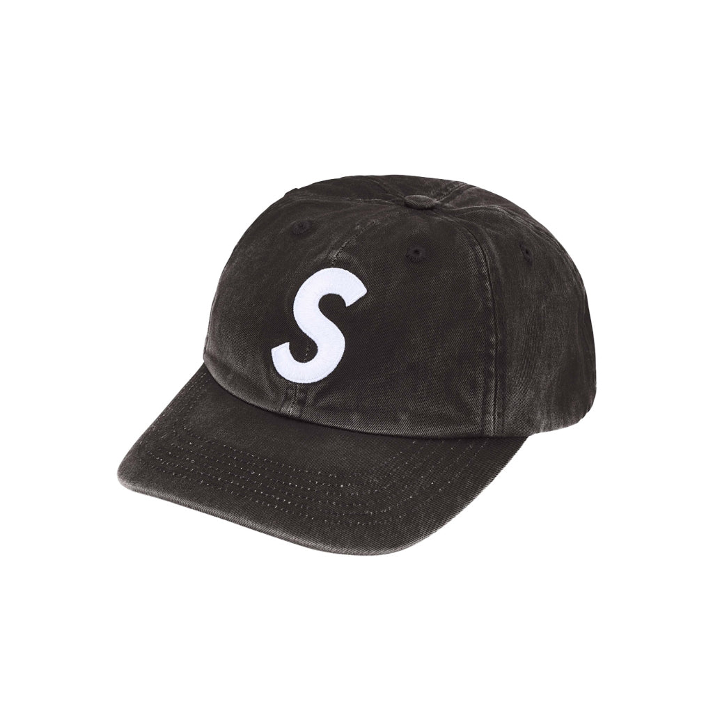 Supreme Pigment Coated S Logo 6-Panel Cap (SS25)